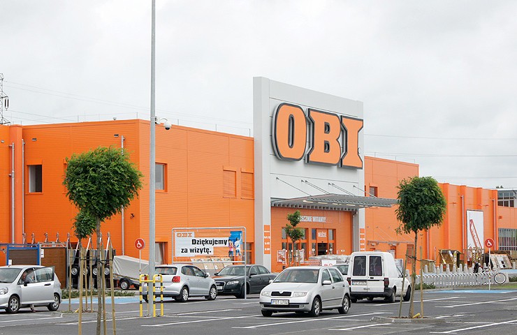 Будівельний магазин OBI в Любліні