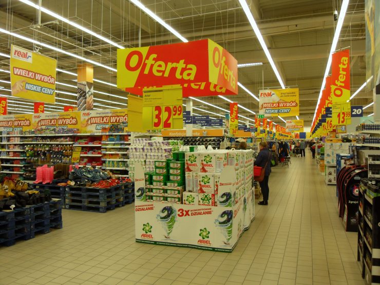 Супермаркет Auchan в Люблине