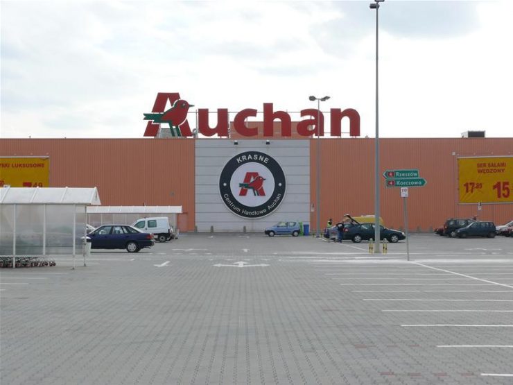 Торговый центр Auchan Krasne в Жешуве