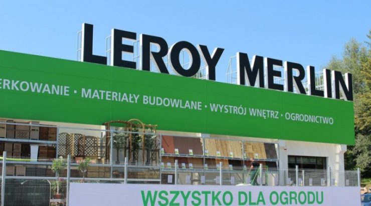 Строительный магазин Leroy Merlin в Кракове