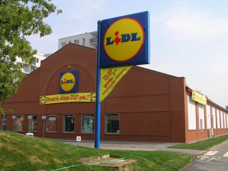 Супермаркет Lidl в Перемышле