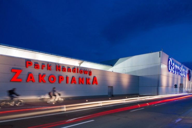 Торговый центр Zakopianka в Кракове