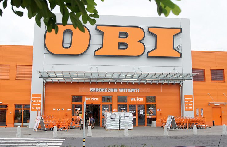 OBI - строительный магазин в Кракове