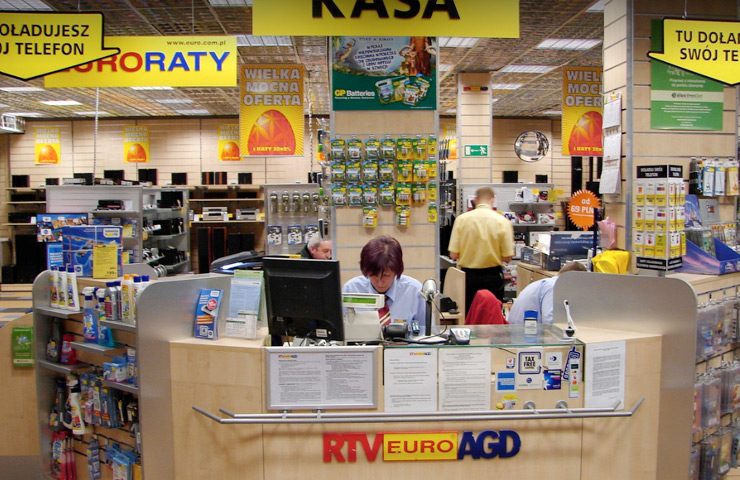 RTV Euro AGD в Кракове - магазин бытовой техники